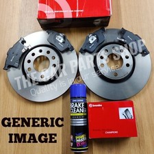FITS AUDI Q5 3.0 TDI 2008-2017 8RB BREMBO FRONT BRAKE DISCS 320MM & BREMBO PADS