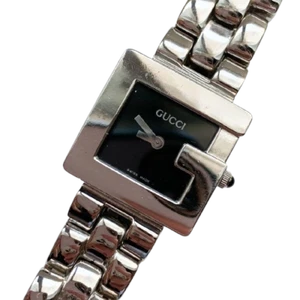 Montre pour femme Gucci 3600L G Face 23 mm cadran noir quartz de JPN