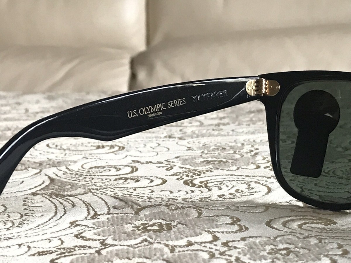 Authentic Vintage B&L Ray Ban 92' Olympics Wayfarer RB50 with G15