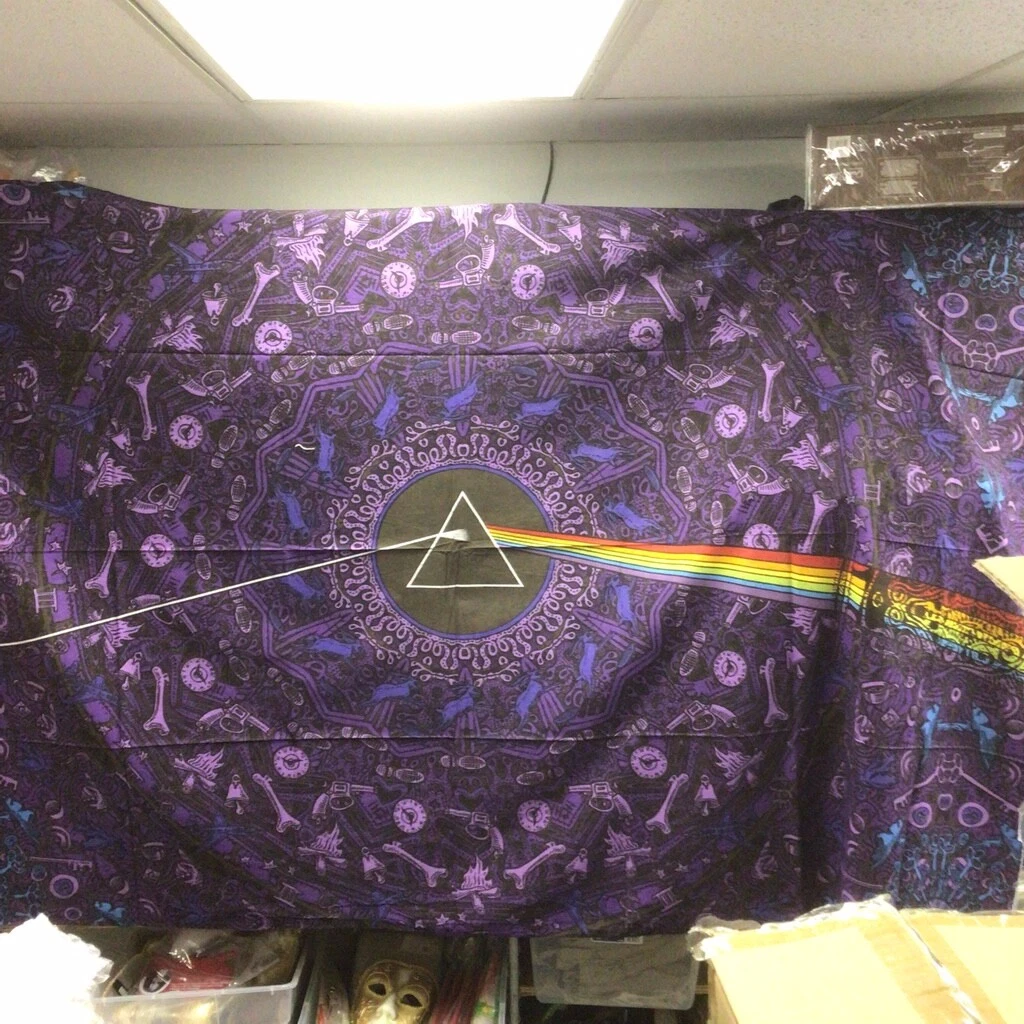 PINK FLOYD DARK SIDE OF THE MOON PURPLE TAPESTRY 60X90 SUNSHINE