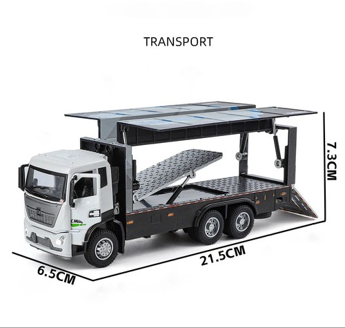 1:32 Alloy Truck Car Model Container Truck Engineering Transport Vehicle - Picture 9 of 23