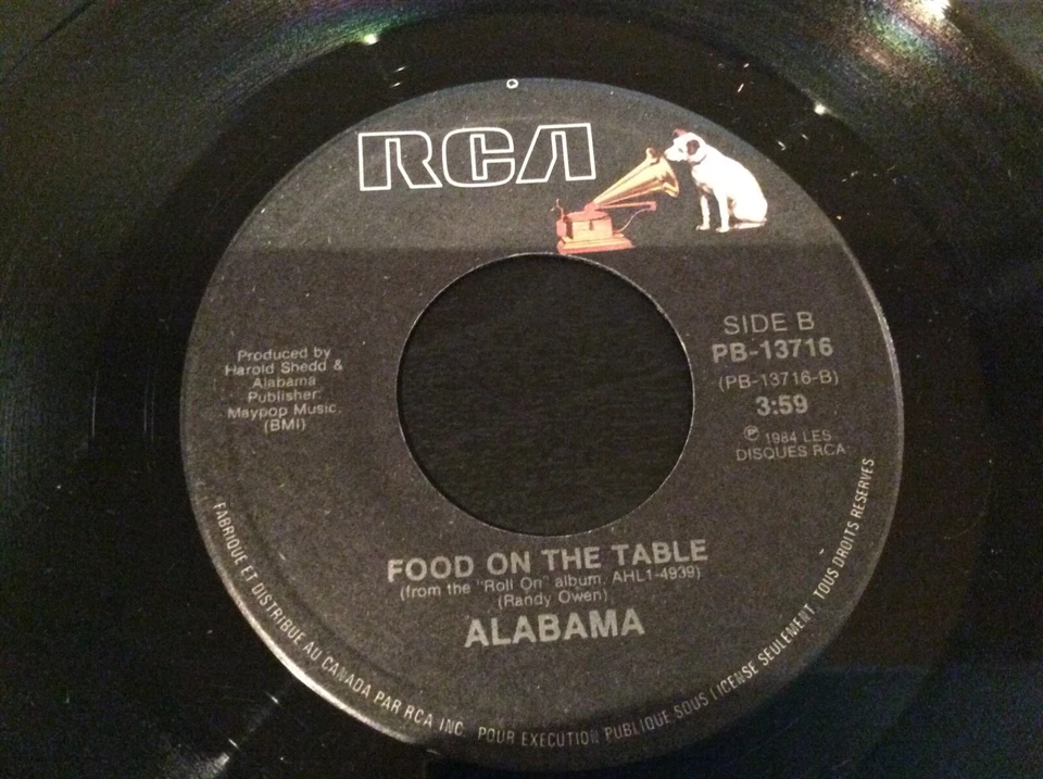 Alabama - Roll On (Eighteen Wheeler) , Canada 7” 45rpm record - Image 2 of 2