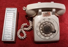 Vintage Bell System Dial-O-Matic & #500C/D Rotary Phone. Not Tested.