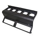 Plastique de tableau de bord noir pour remplacer l'entourage de 5 manos Jeep YJ