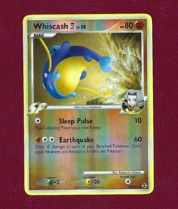 2009 Pokemon TCG Card Rising Rivals #54 Whiscash Reverse holo