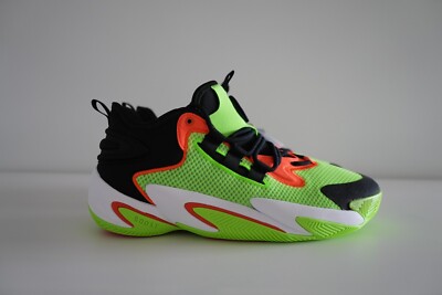 Adidas Boost BYW Select Basketball Shoes Solar Green Orange Black Size 11