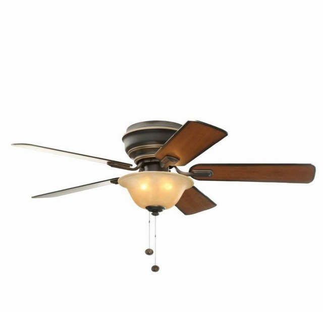 Hampton Bay 44 Ceiling Fan Replacement Light Kit 3 Bulb Oiled