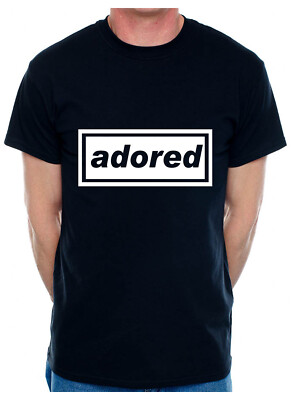 Personalisieren Sie Ihr eigenes Herren T-Shirt Adored You Wählen Sie den Namen Wort Song Album