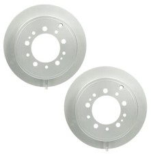 Bosch Pair Set of 2 Rear Disc Brake Rotors For LX570 Land Cruiser Sequoia Tundra