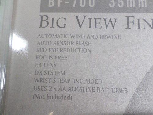 Bell and Howell BF700 BF-700 Point & Shoot 35 mm Film Camera new in package - Picture 5 of 7
