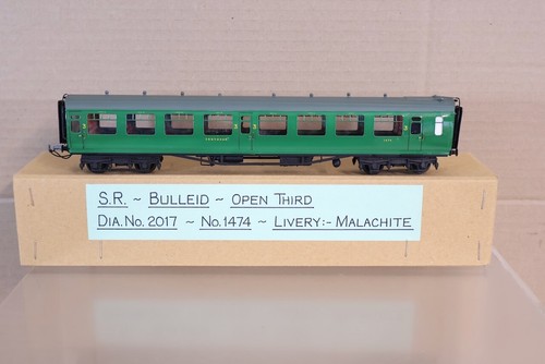 COMET MODELS KIT BUILT SOUTHERN SR BULLEID 3rd CLASS OPEN COACH 1474 OM | Zustand: Used