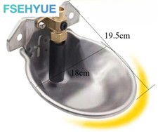 Water Trough Bowl Drinking Dog Cattle Horse Auto Bowl Automatic Stainless Steel