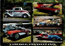 Carlisle, PA Pennsylvania   FAIRGROUNDS CAR SHOW  Corvettes++  4X6 Postcard