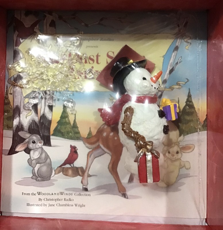 NEW in Box Christopher Radko Snowman Snowflake Star Christmas Ornament 1999 