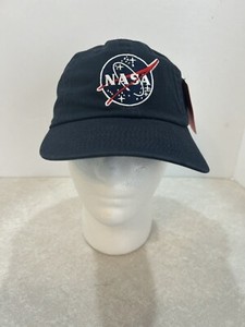AMERICAN NEEDLE Berretto NASA SMU500B - Unisex, Navy/Rosso/Beige, Taglia Unica Regolabile