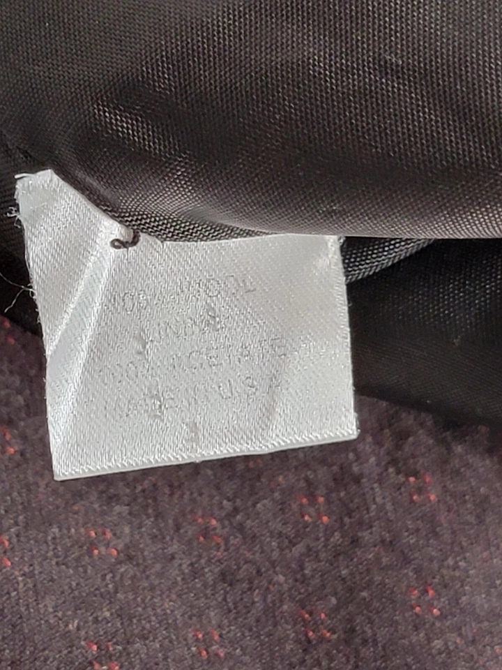 Blazer Rebecca Taylor marrón a rayas para mujer chaqueta de lana ajustada talla 4 carrera Foto 4 de 4