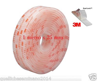 3m Dual Lock SJ 3560 Aufkleber 1 METER X25MM GOPRO TELE MAUT 1 Stück - DIY