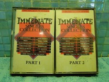 Immediate Singles Collection 2 Cassette Set TESTED UK IMPORT XTRATAPES SHIP FREE