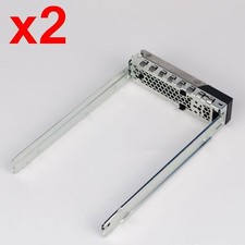 2pcs 3.5" HDD Tray Caddy X7K8W Gen14 for Dell R740 R740xd R440 R540 R940 R640