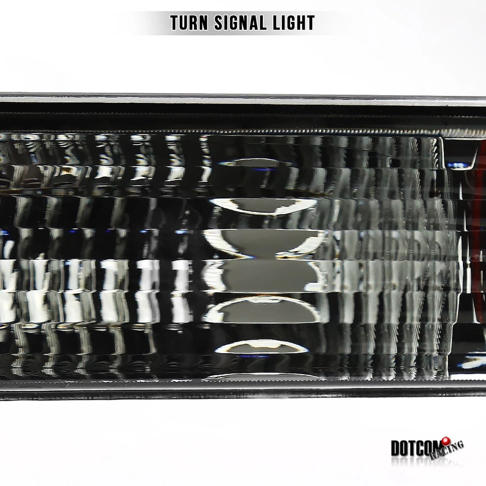 Fit 1999-2004 Ford F250 F350 Super Duty Excursion Smoke Corner Signal Lights Foto 4 de 4