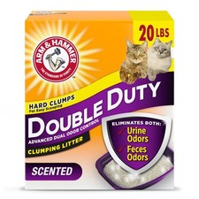 Clumping Cat Litter with Advanced Odor Control Scented Formula 20 Pound Bag