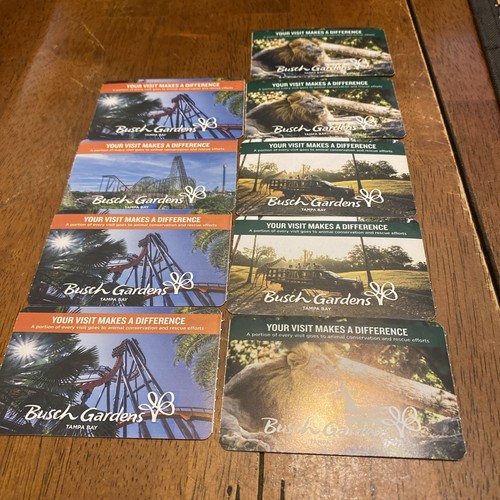 Busch Gardens Tampa Single Day Tickets