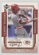 2005 Upper Deck Classics Classic Seasons 1126/1999 Eric Davis #CS-ED 0q1p