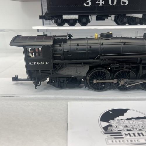 MTH Premier 20-3395-1 Santa Fe 4-6-2 USRA Pacific Steam PS.2 O Used #3408 BCR - Picture 4 of 24
