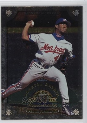 1998 Leaf Fractal Matrix /800 Pedro Martinez (Silver) #121 HOF 1u9