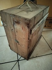 Cassa Legno Cassetta Vintage 6 Bottiglie Anni 60's Vino