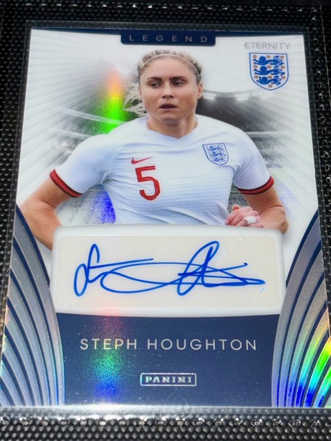 Steph Houghton & Ellen White Panini Eternity England Lionesses Auto Cards