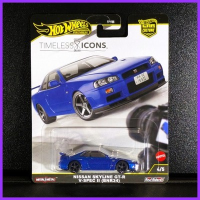 Nissan Skyline R34 - Hot Wheels Premium - Car Culture Timeless Icons