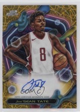2023-24 Cosmic Chrome Gold Interstellar Refractor 15/50 Jae'Sean Tate Auto 03rx