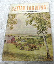 1952 JOHN DEERE BETTER FARMING TRACTOR & EQUIPMENT BUYERS GUIDE BROCHURE AR AO