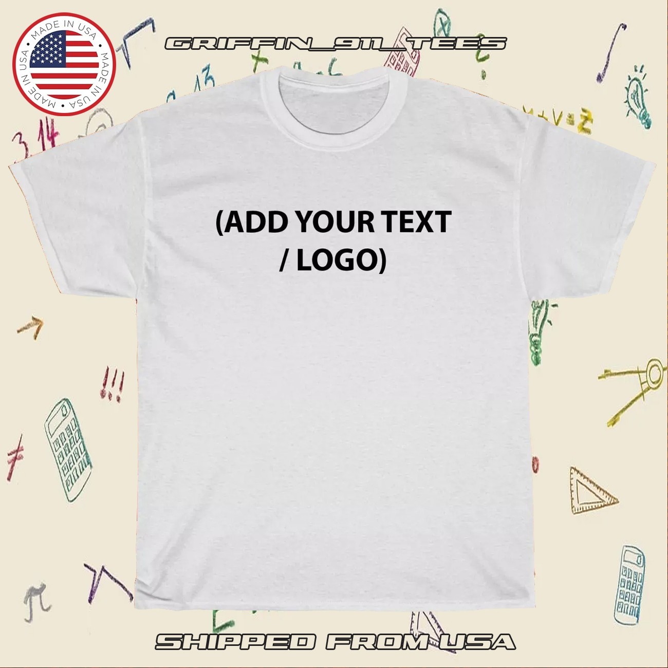 T shirt personalizzate personalizzate Fila Benelli American uomo t shirt Griffin Tees