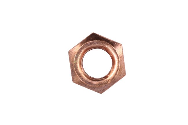 CONNECT 35413 Copper Flashed Nut M10x1.5x14mm 10 Pieces For Alfa Romeo Audi Fiat