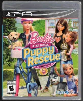 Barbie and Her Sisters: Puppy Rescue PS3 (Brand New Factory Sealed US Version) P