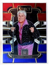 Classy Freddie Blassie 2024 Panini Select WWE Retail Red & Blue #31 Concourse