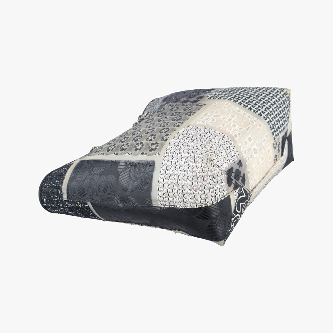 Used CHANEL Patchwork Rubber Multicolor Fabric Vi… - image 5