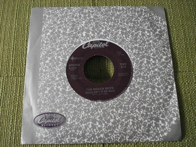 US Press The Beach Boys   Good Vibrations - Wouldn't It Be Nice 7'' Vinyl Single