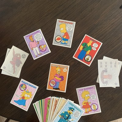 1993 SKYBOX THE SIMPSONS SERIES 1 TRADING CARDS 40 Cards Many But Not All NM