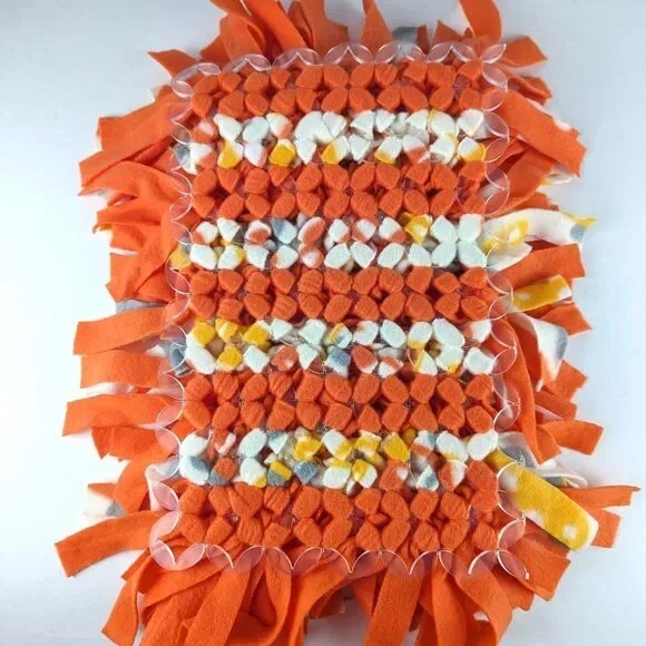 NEW Dog/Cat Snuffle Mat - Orange Cream #49 - Image 3 of 3