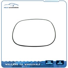 Chrome Mirror Glass Lh For 98-02 Dodge Durango 97-00 Dakota Non-heated Ch1324110