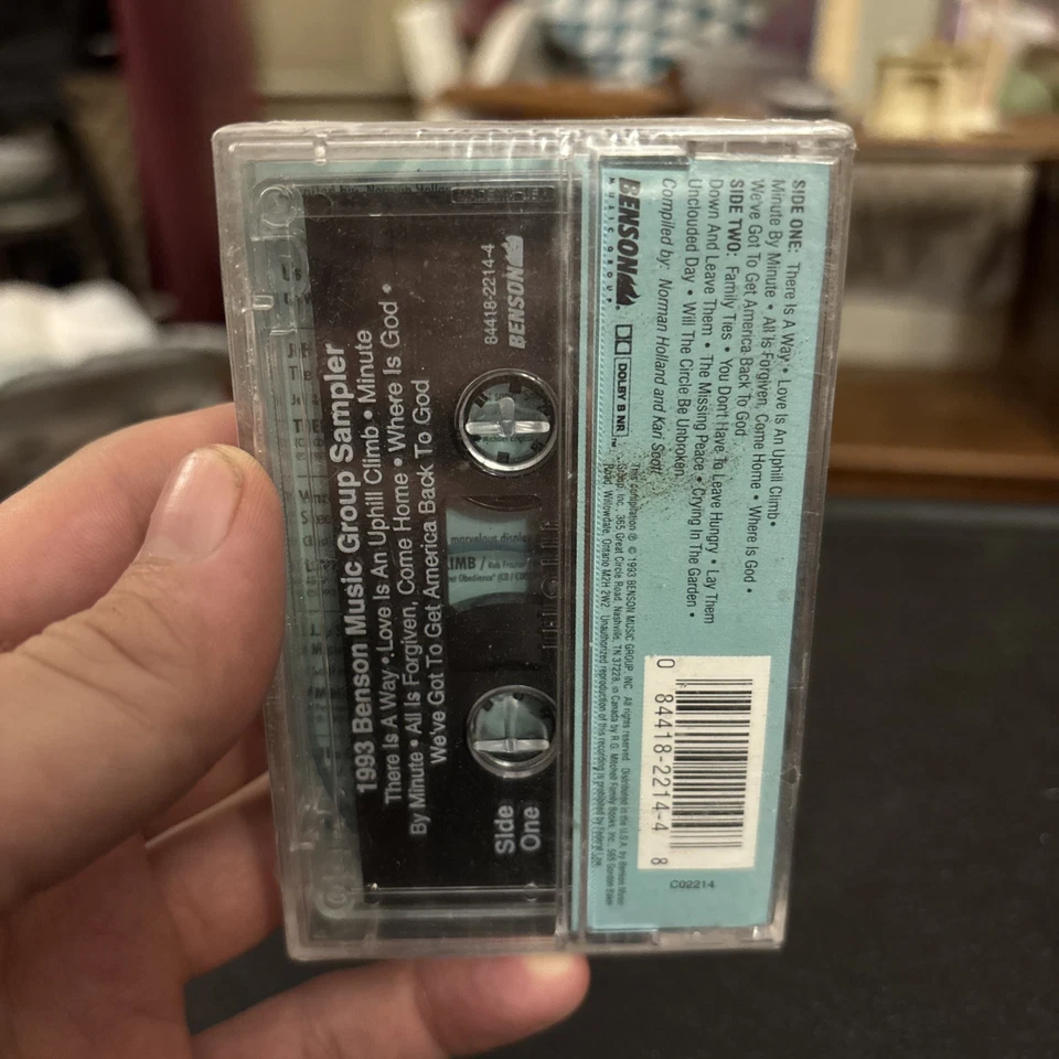 Various Artists-Benson Music Group Sampler Cassette 1993 NEW SEALED - Image 2 of 2