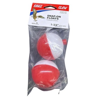 Cigar Floats BALLS Weighted Foam Snap on Float all size (Pack of 2)