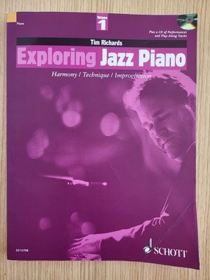 EXPLORING JAZZ PIANO VOLUME 1 - TIM RICHARDS - DEMO TRACK CD - SCHOTT - GC