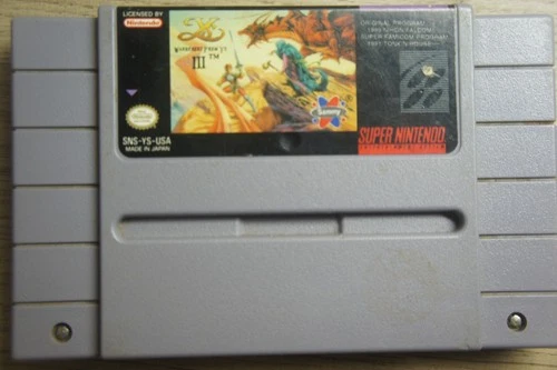 Ys III: Wanderers From Ys (Super Nintendo Entertainment System, 1992)