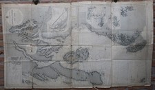 Antique Print-SEA CHART-SCOTLAND-KINTYRE-FIRTH OF CLYDE-Office Admirality-1924