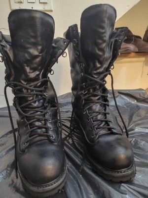 Men's Steel Toe Linesman Logger  USA Made Size 11.5 Boots