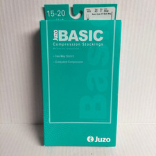 Juzo BASIC 4410AD OT Knee High Stockings Compression 15-20 Size Iv Beige NIB